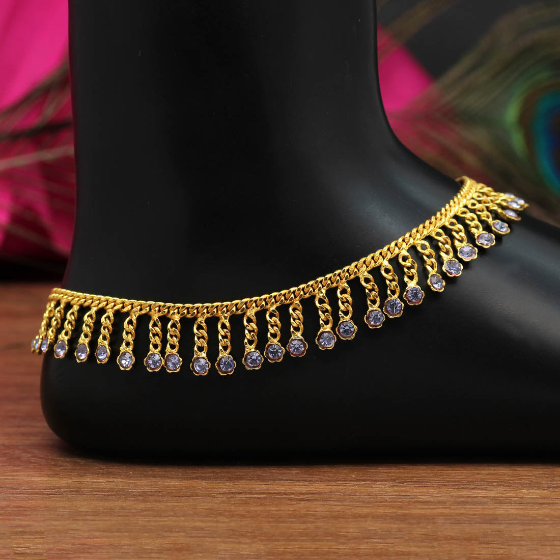 gold anklet