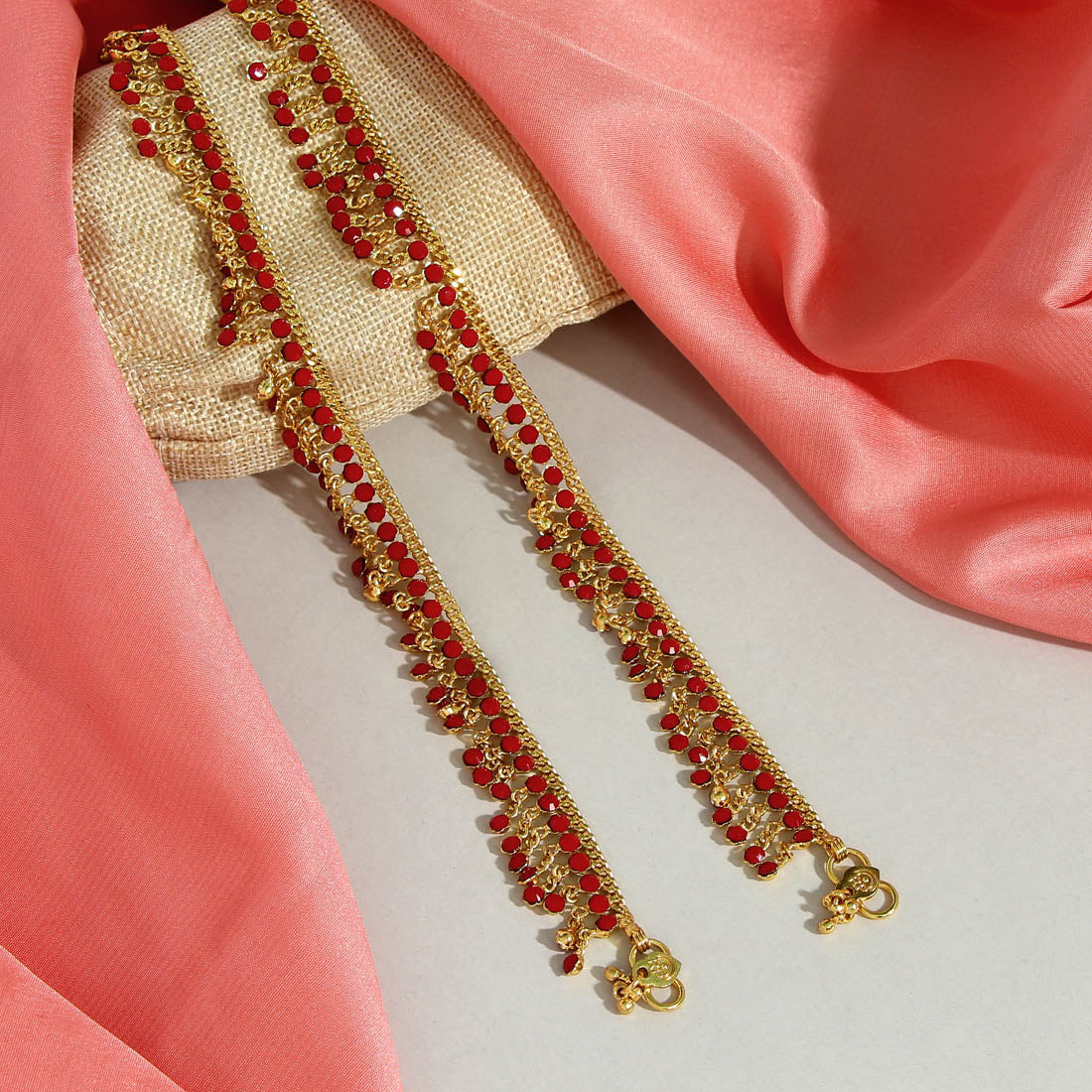 gold anklet