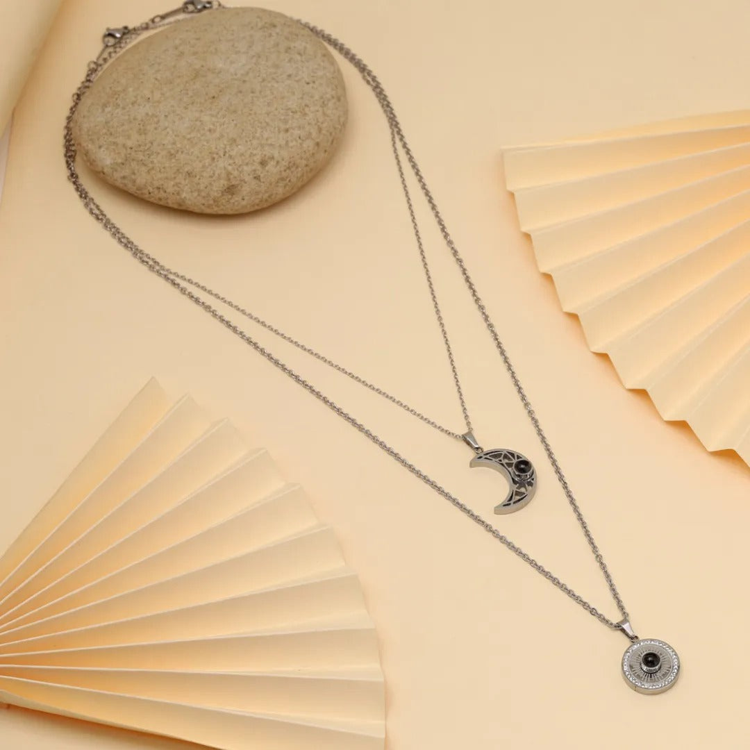 Everyday Ketten - silber - Doppel kette