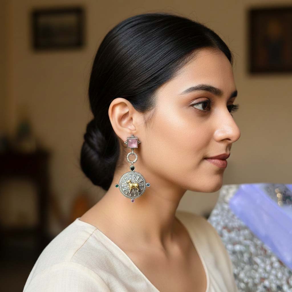 Earrings - Jumkha | silver