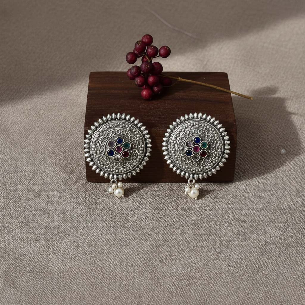 Earrings - Jumkha | silver
