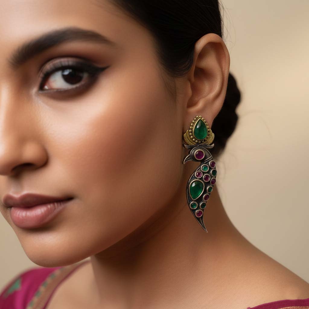 Earrings - Jumkha | silver