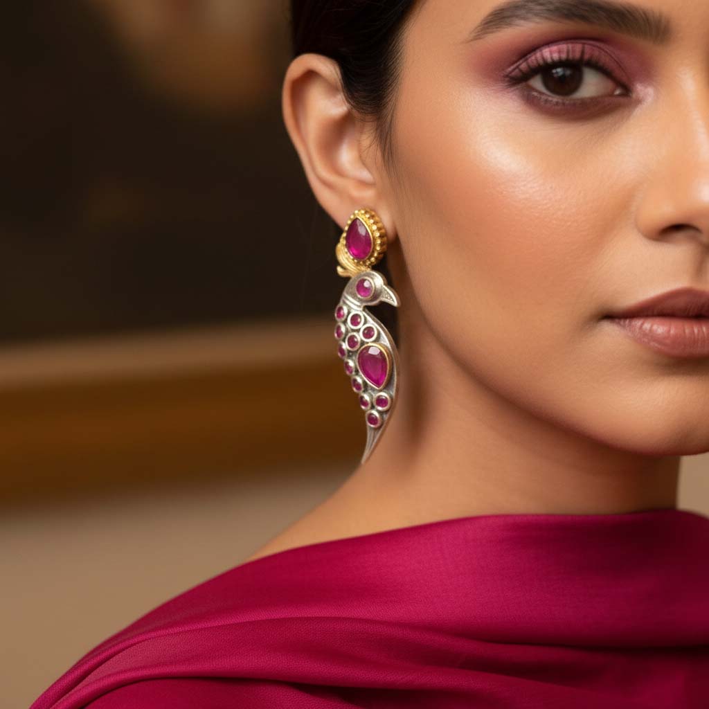 Earrings - Jumkha | silver