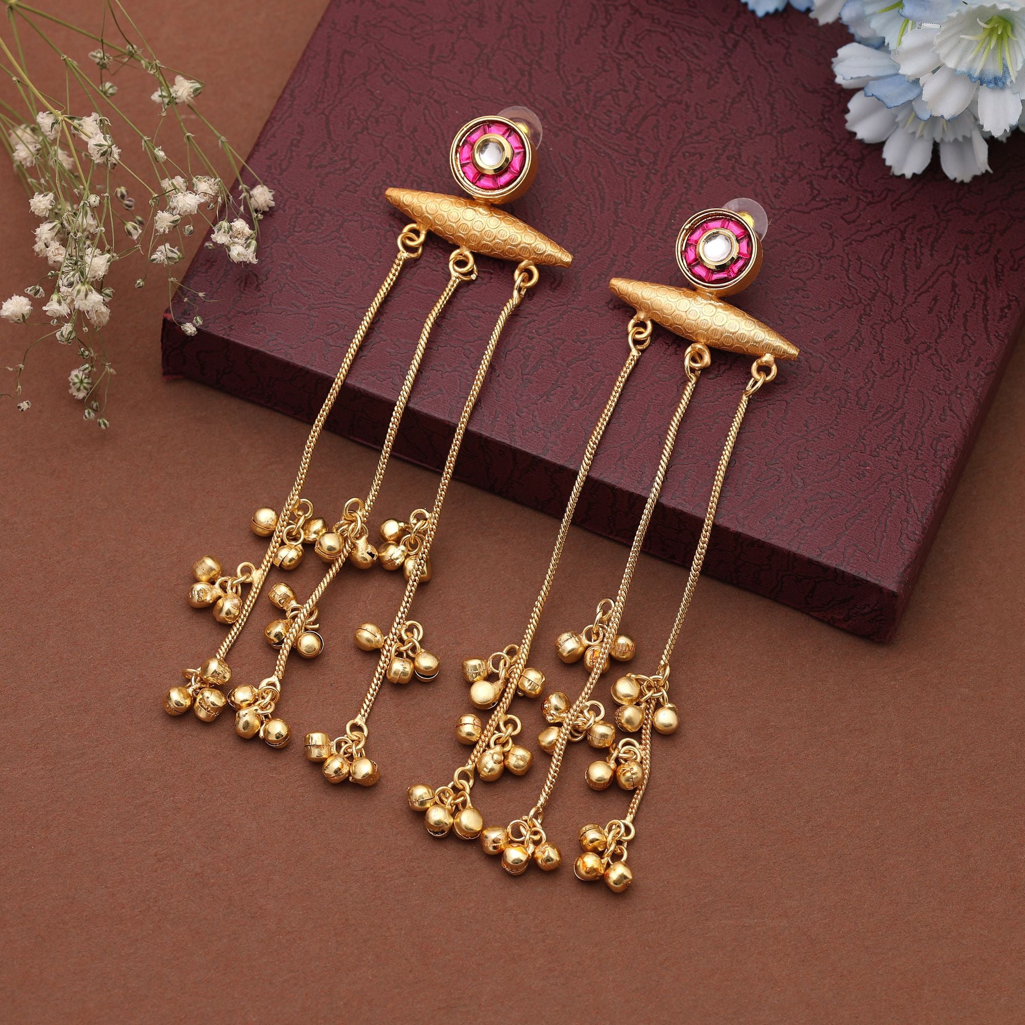 Fashion Earrings - Silver | sea green