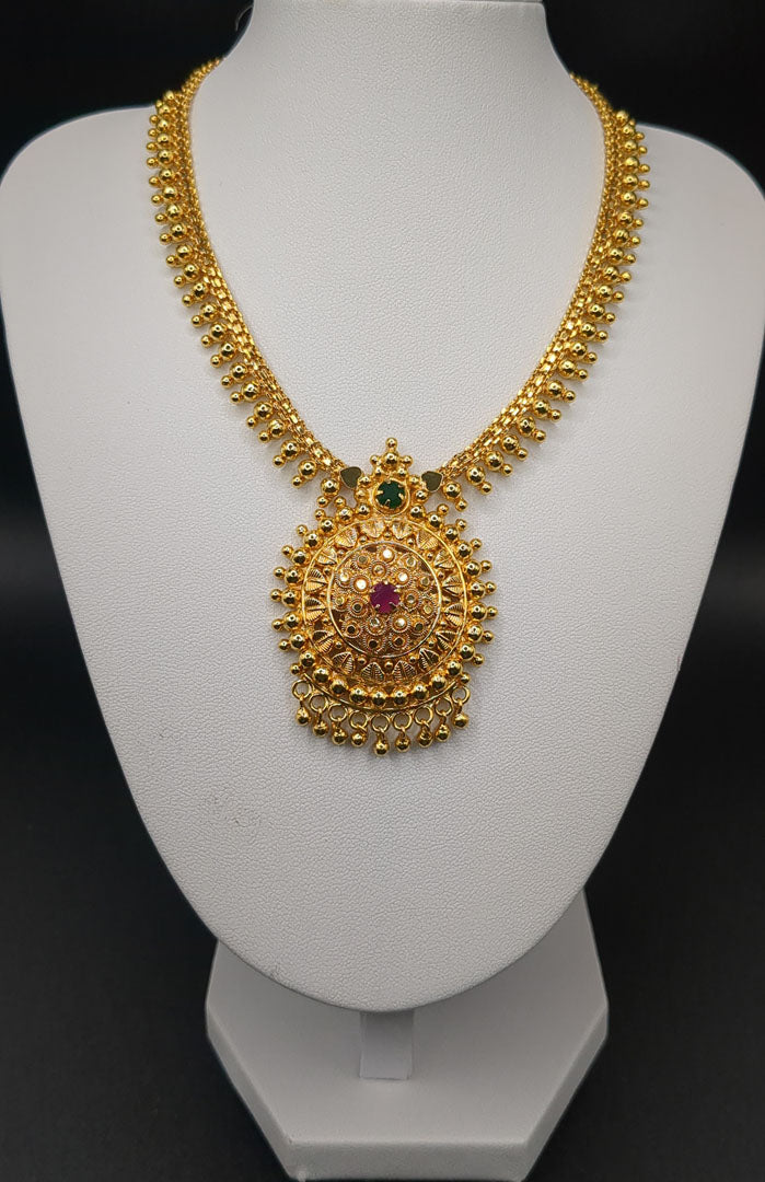 Heritage Halskette im klassischen Design | Vergoldet