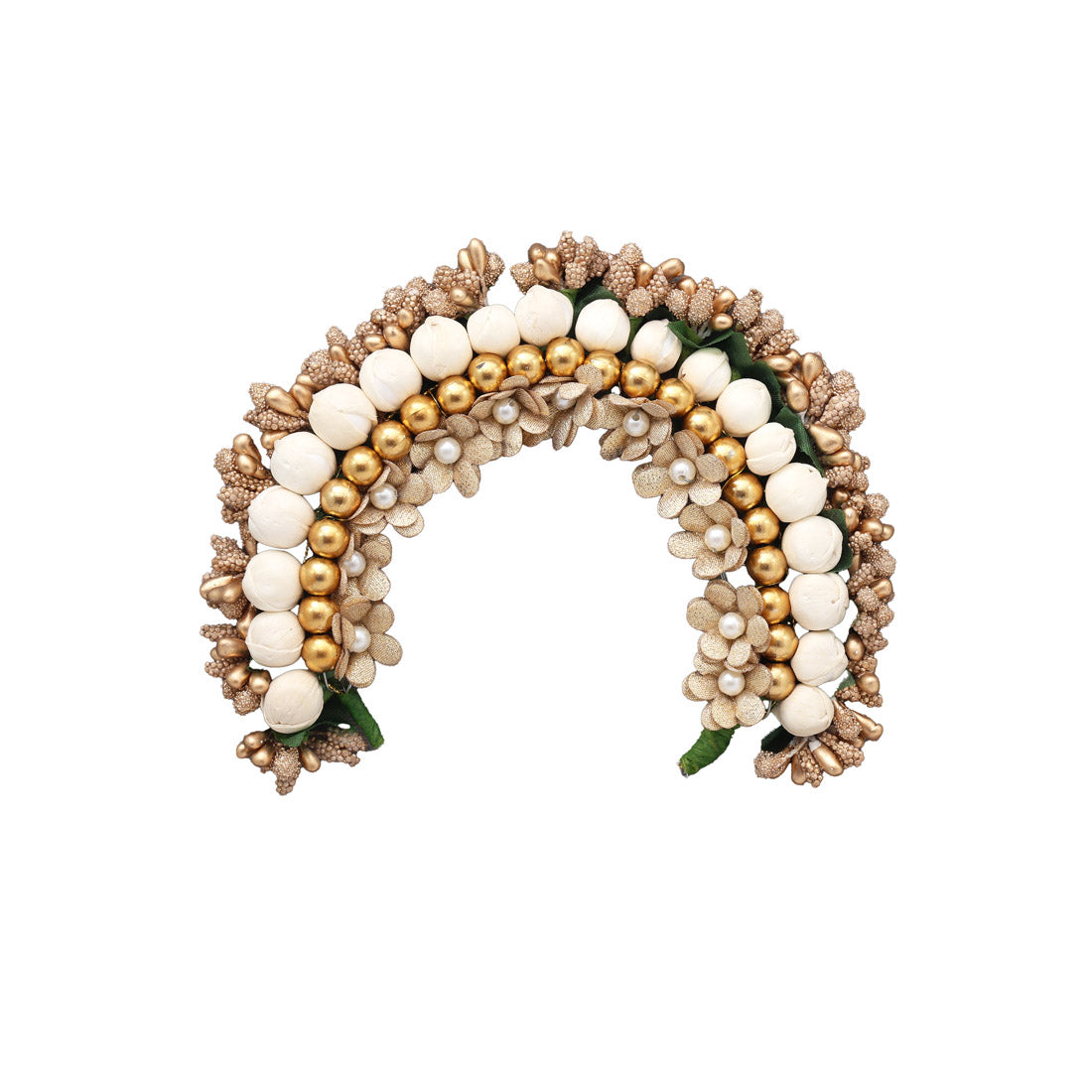 Artificial Indian Hair Flowers Pink | Gold | Red