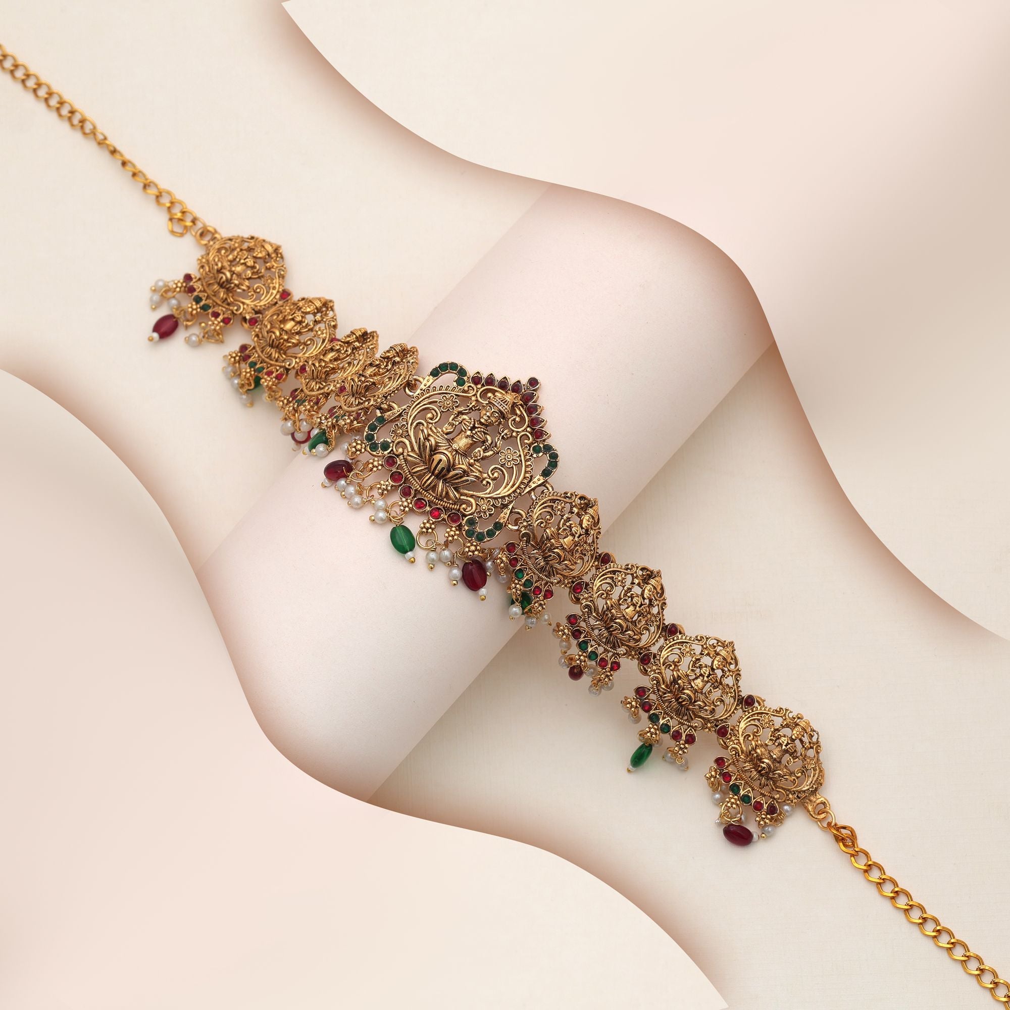 Tempel Heritage Taillenschmuck - gold