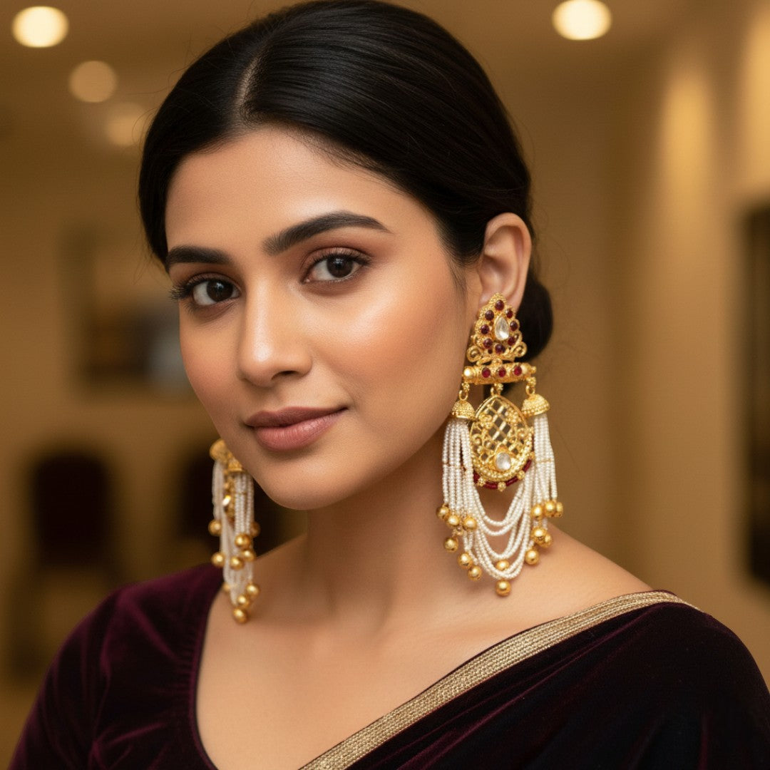 Fashion Earrings - Silver | sea green