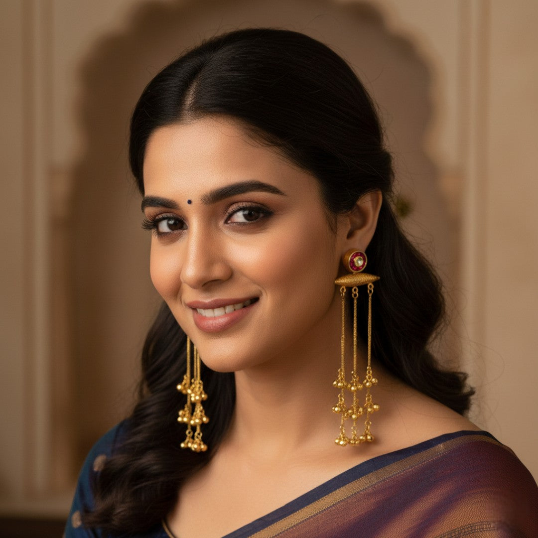 Fashion Earrings - Silver | sea green