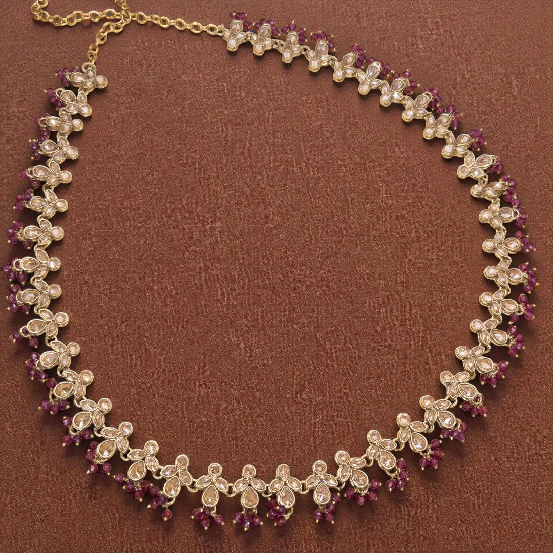 Polki Heritage Waist Jewellery - gold