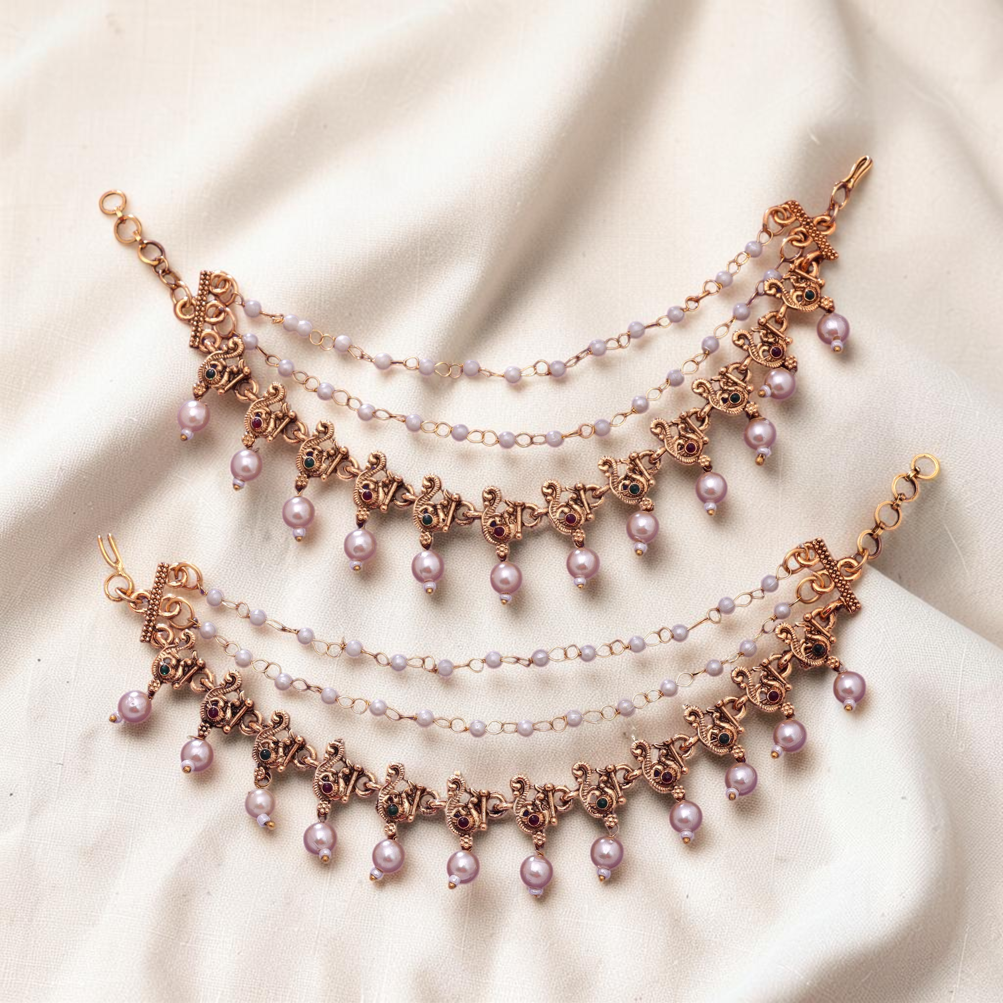 Maatal earring jewelry - gold | Pearl