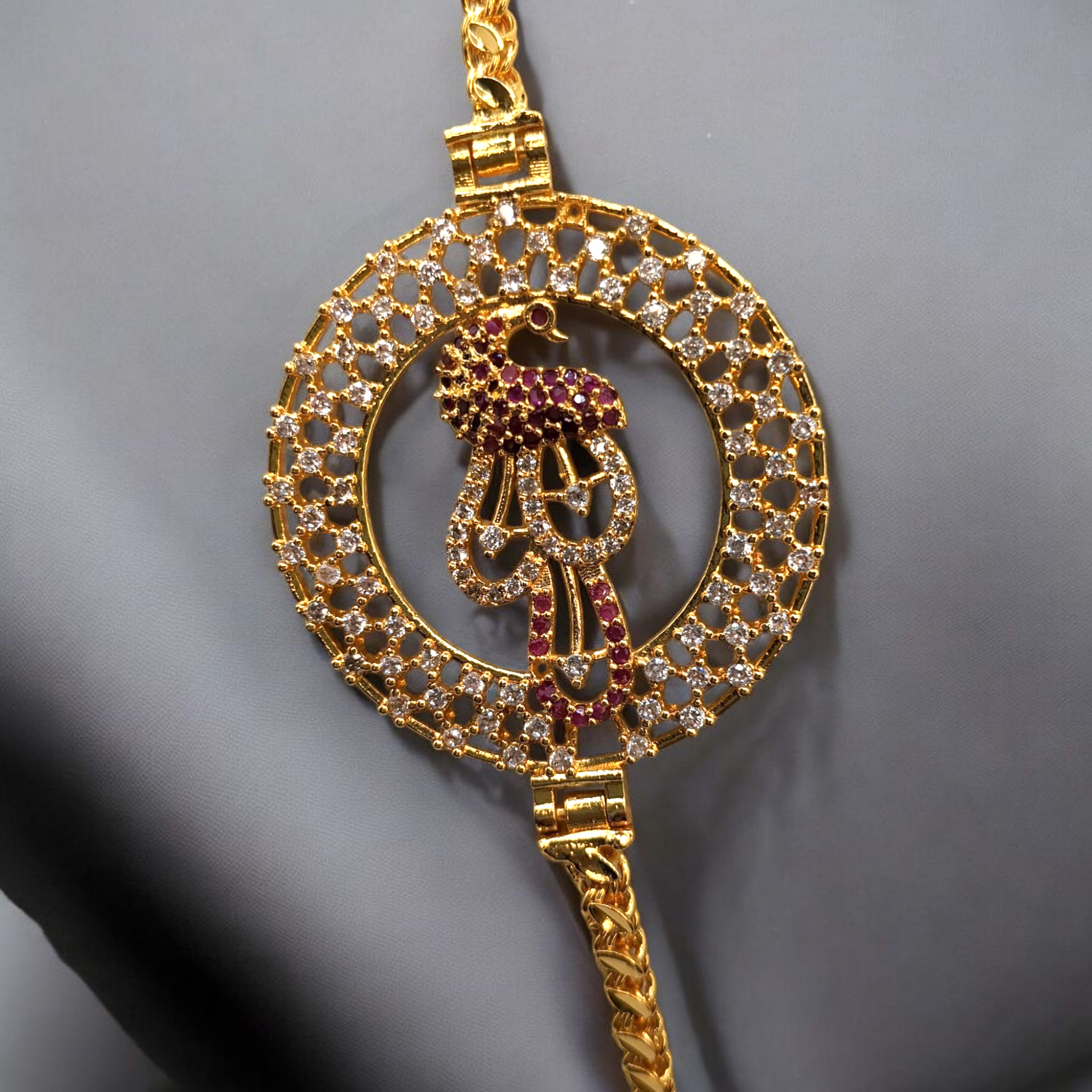 Traditionelle Mugappu Seitenkette