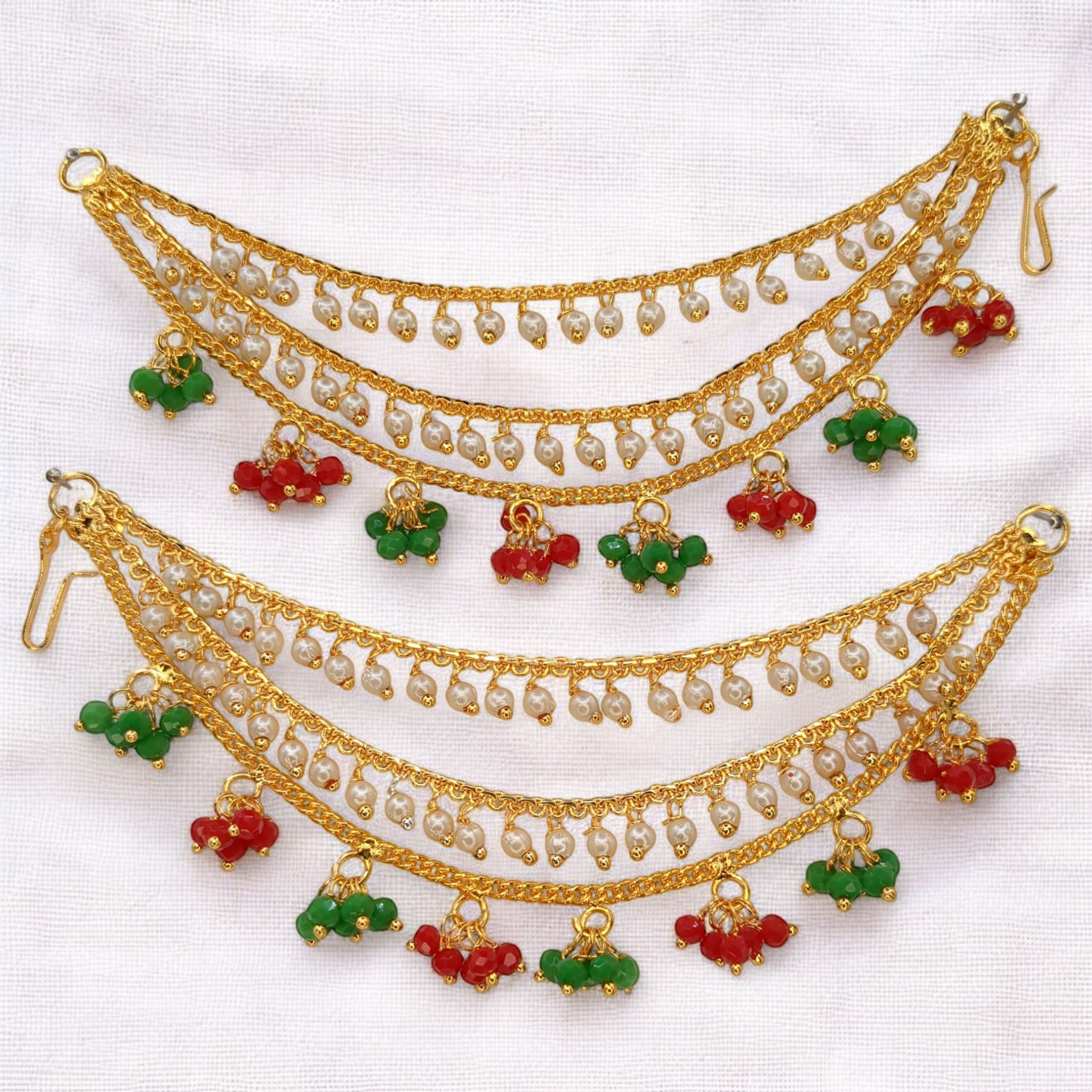 Maatal-Ohrringschmuck - gold | Pearl