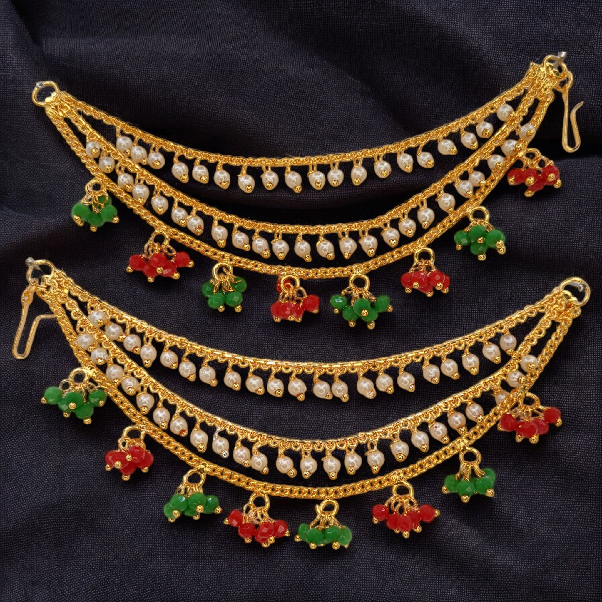 Maatal-Ohrringschmuck - gold | Pearl