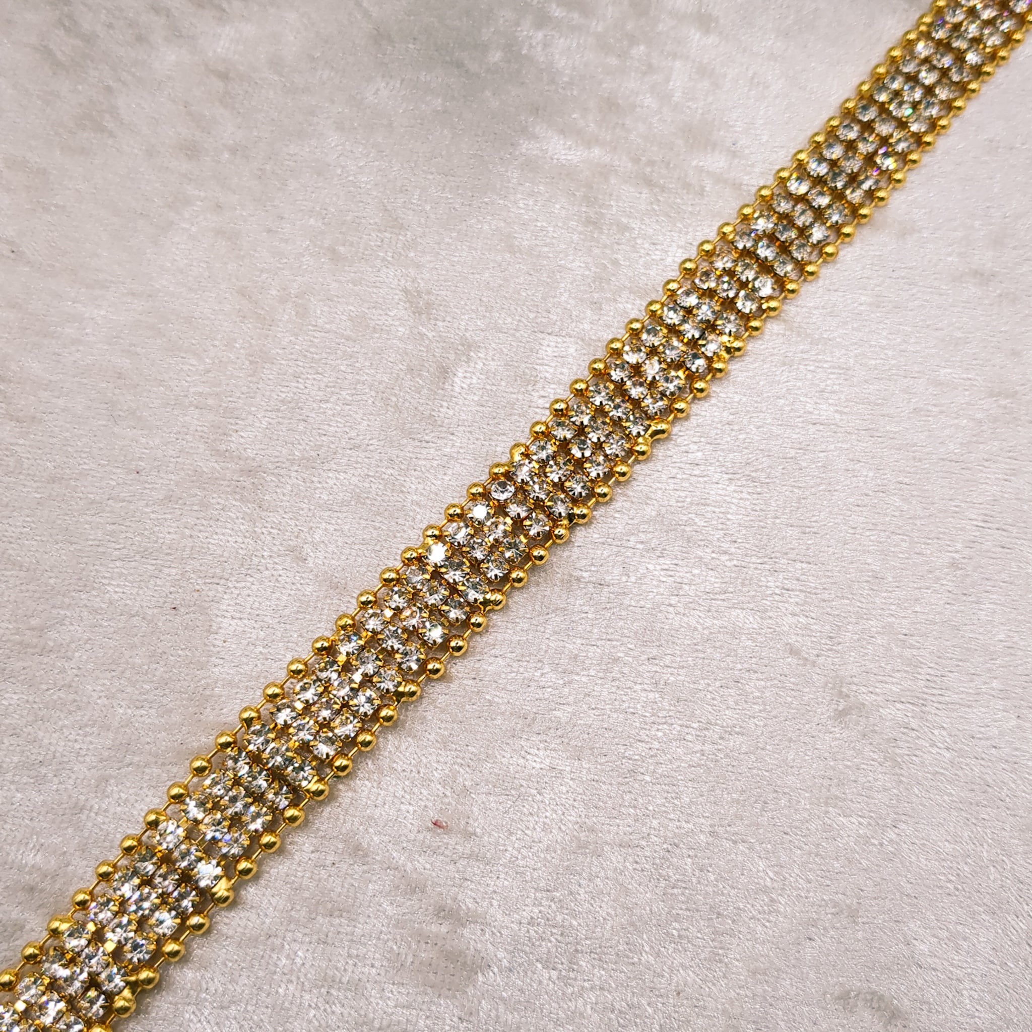 Fashion waist jewelry - gold | white