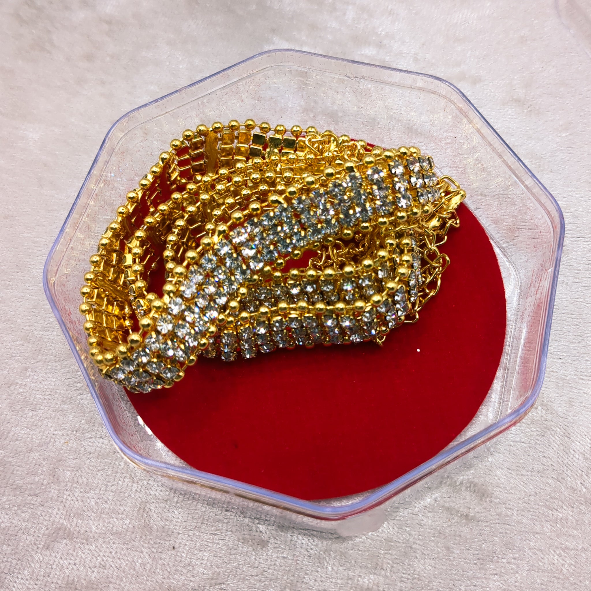 Fashion waist jewelry - gold | white