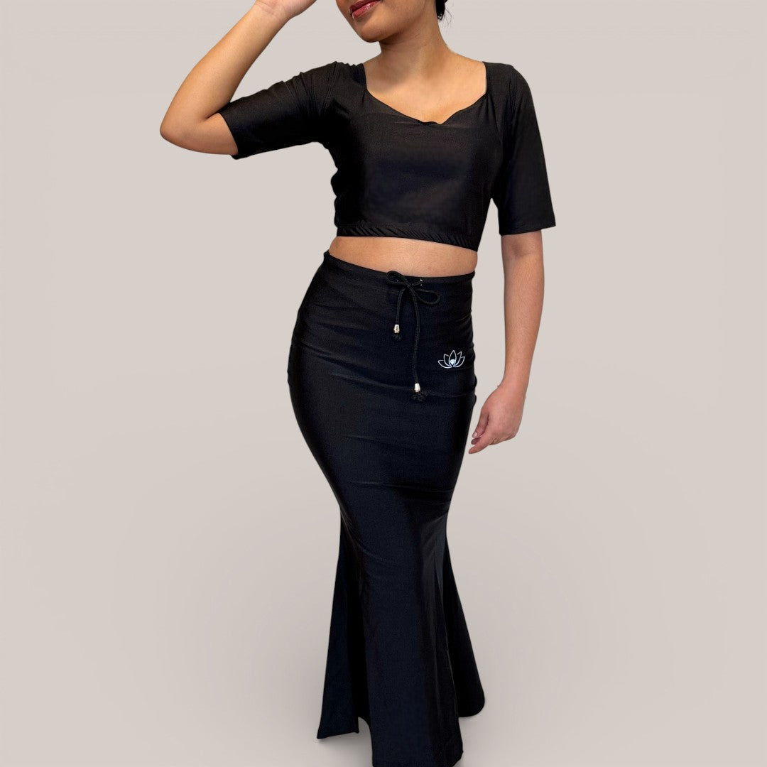 Saree Shapewear – Premium Silhouette - Black