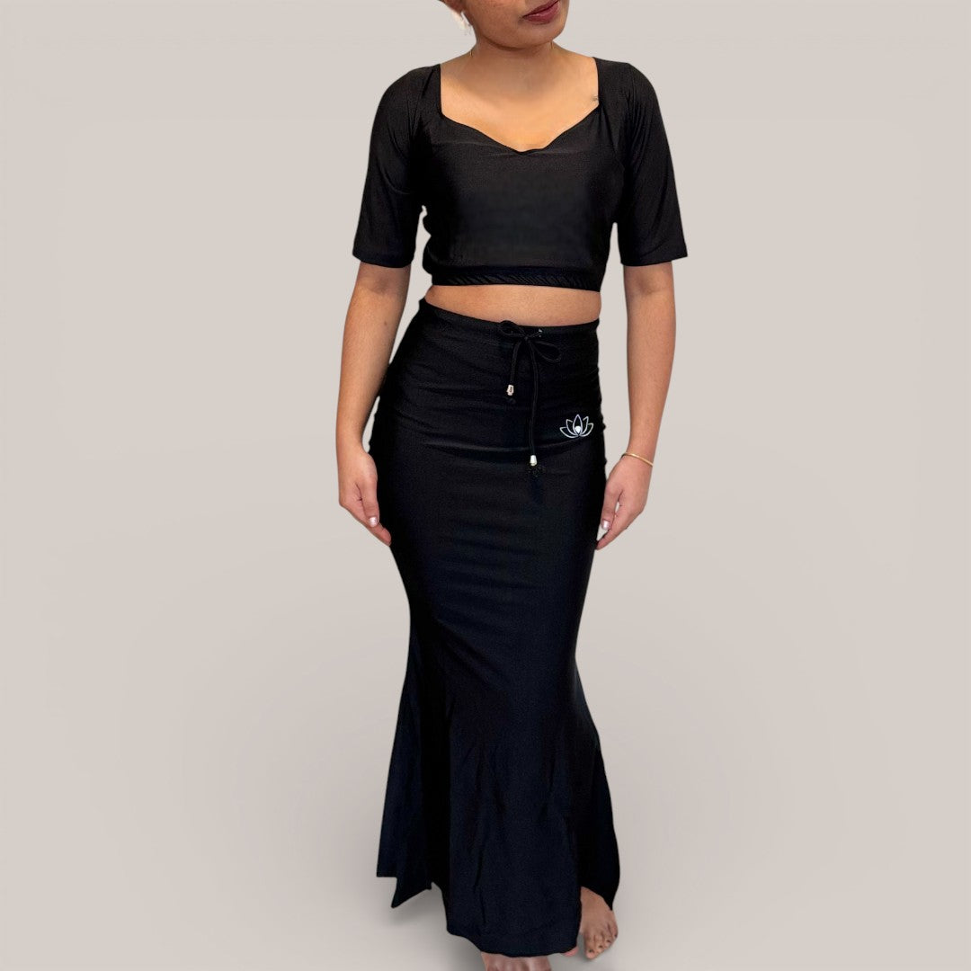 Saree Shapewear – Premium Silhouette - Black