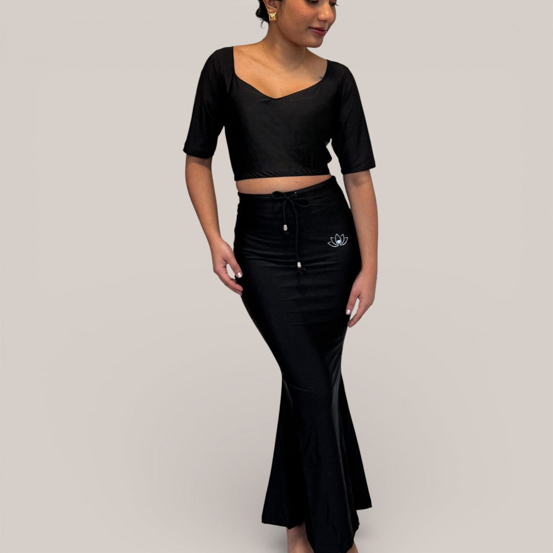 Saree Shapewear – Premium Silhouette - Black