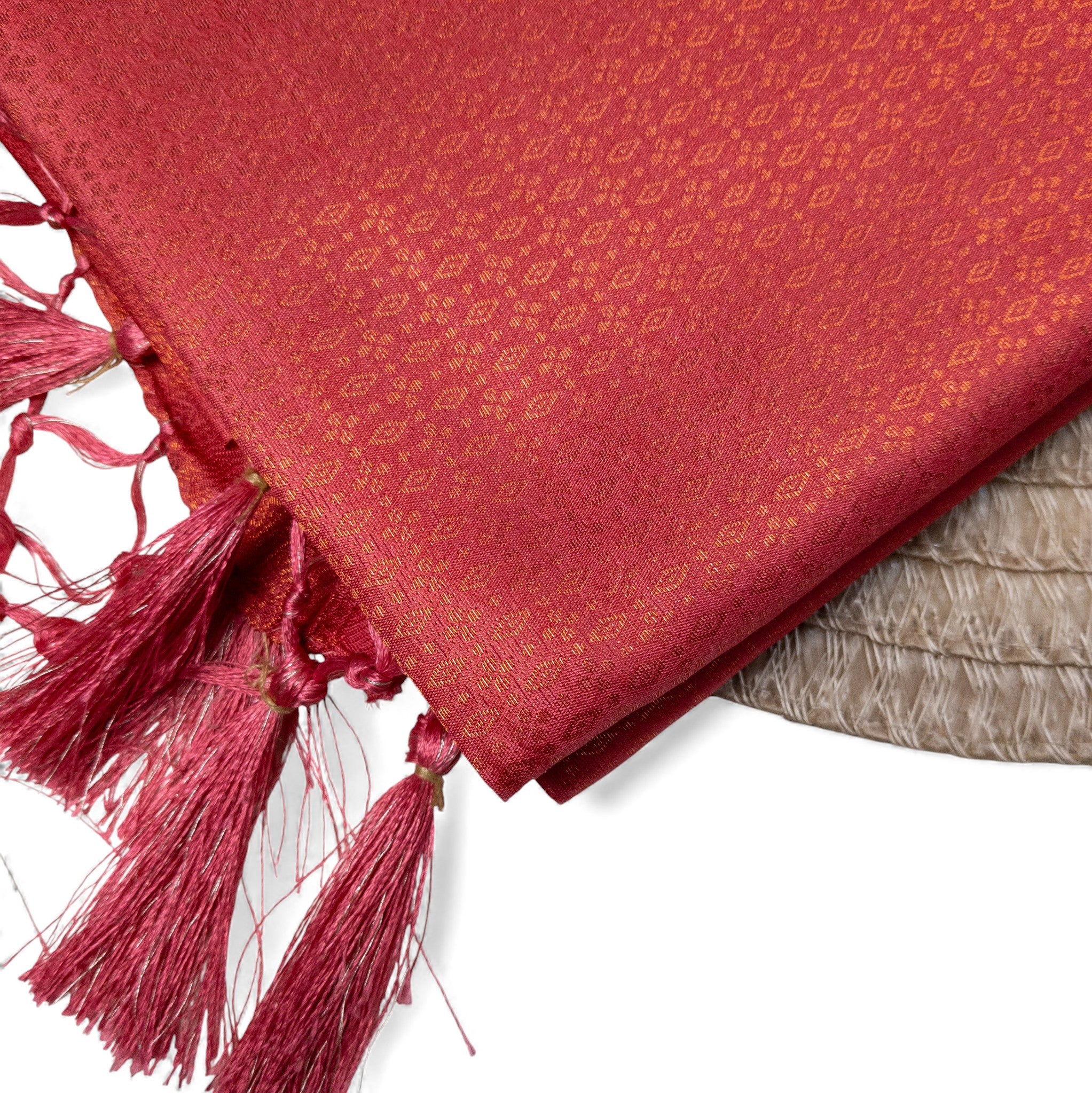 Soft Silk Saree – Hochwertige Handloom-Seide | Premium Weiche Seide Sari | Peach