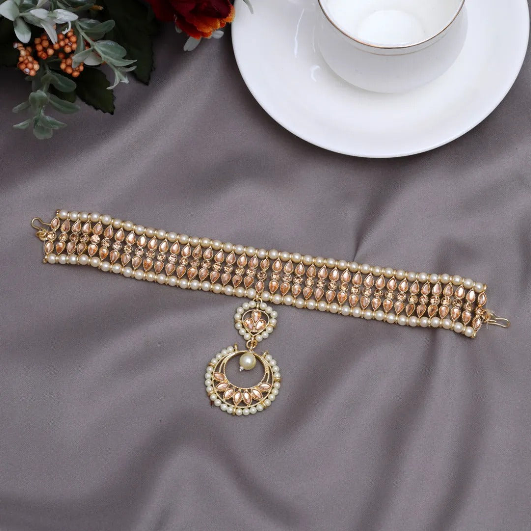 Matha Patti - Gold | Kundan