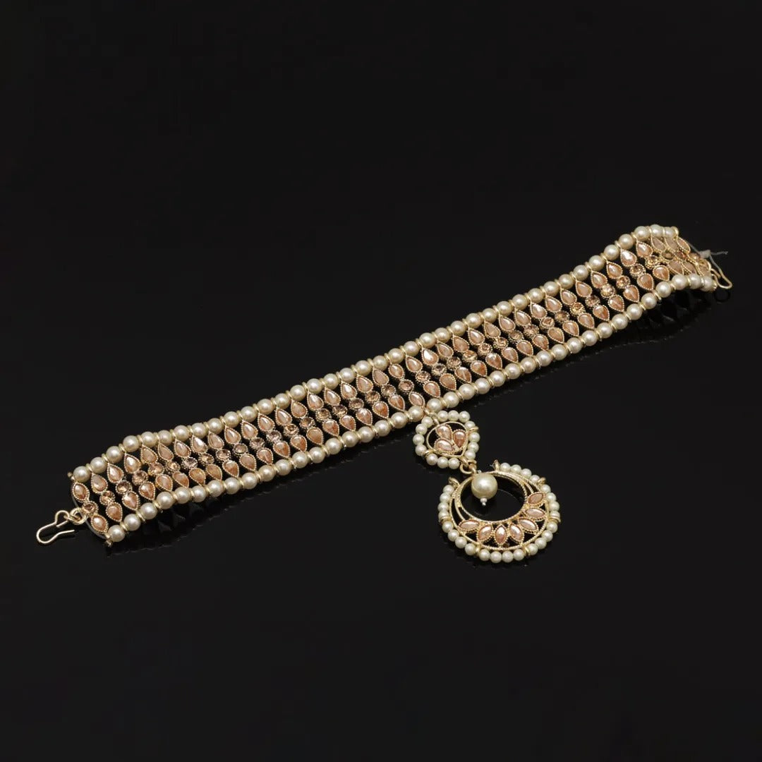 Matha Patti - Gold | Kundan