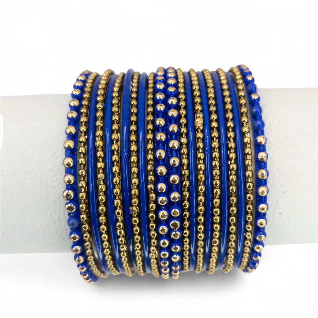Armreifen Set - Metal Armreifen - Blau