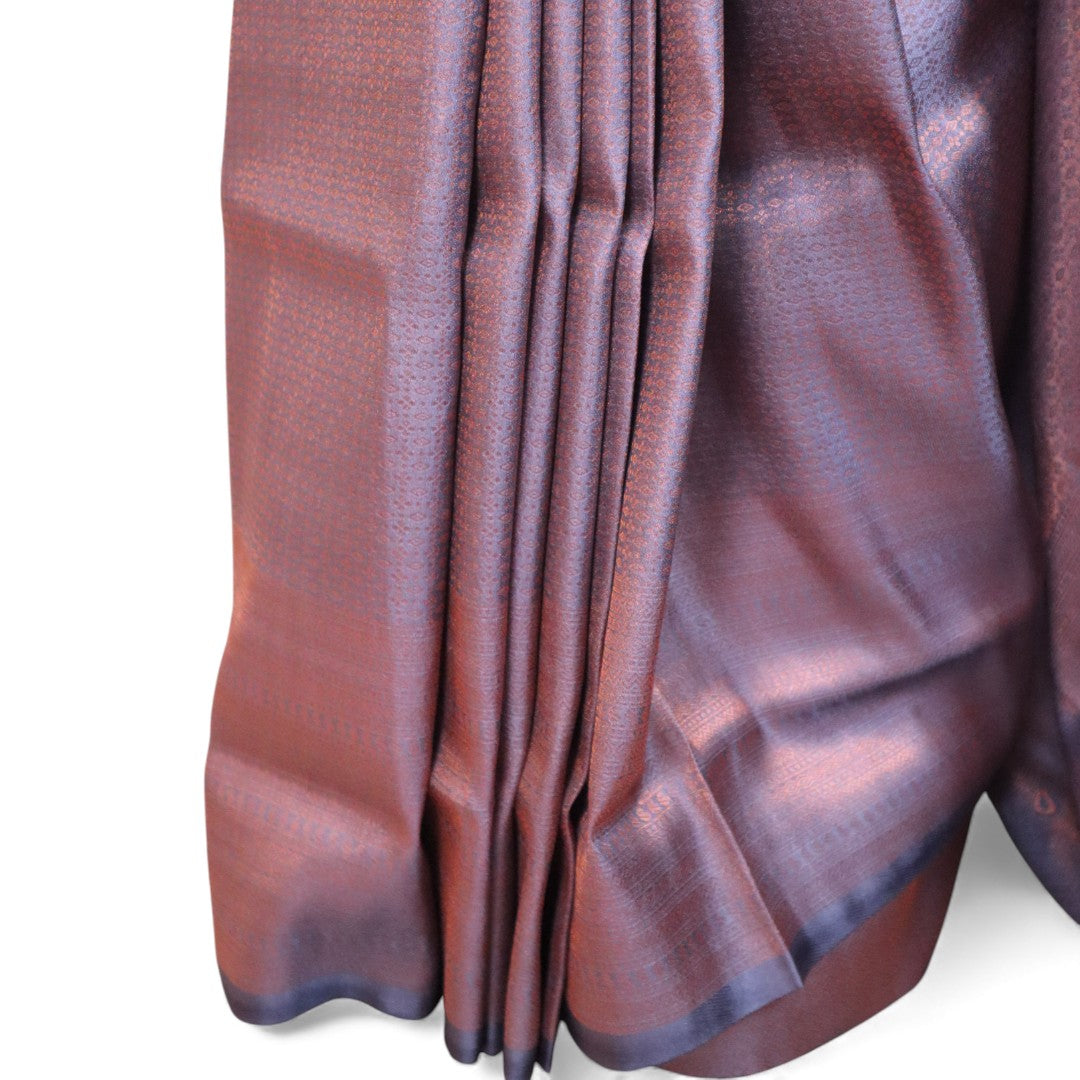 Soft Silk Saree – Hochwertige Handloom-Seide | Premium Weiche Seide Sari | Grau