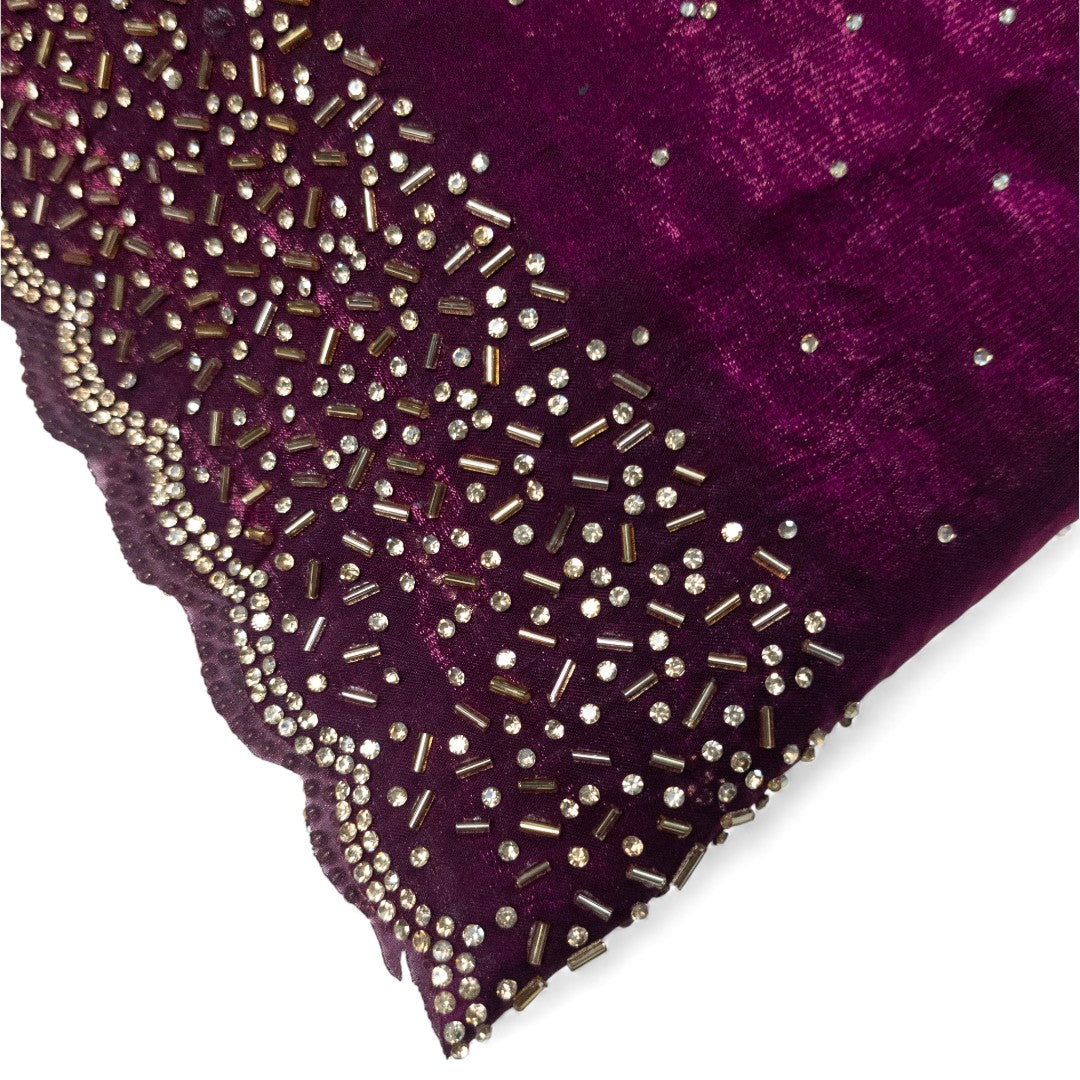 Space Silk Sarees – Premium | Edle, Weiche Seide in Perfektion | Magenta