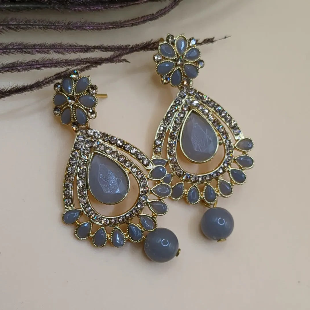 Earrings Gray