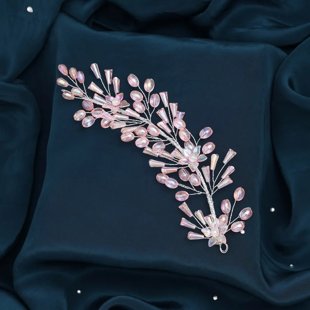 Künstliche Haarblümchen  –  Rosa 1 Stück