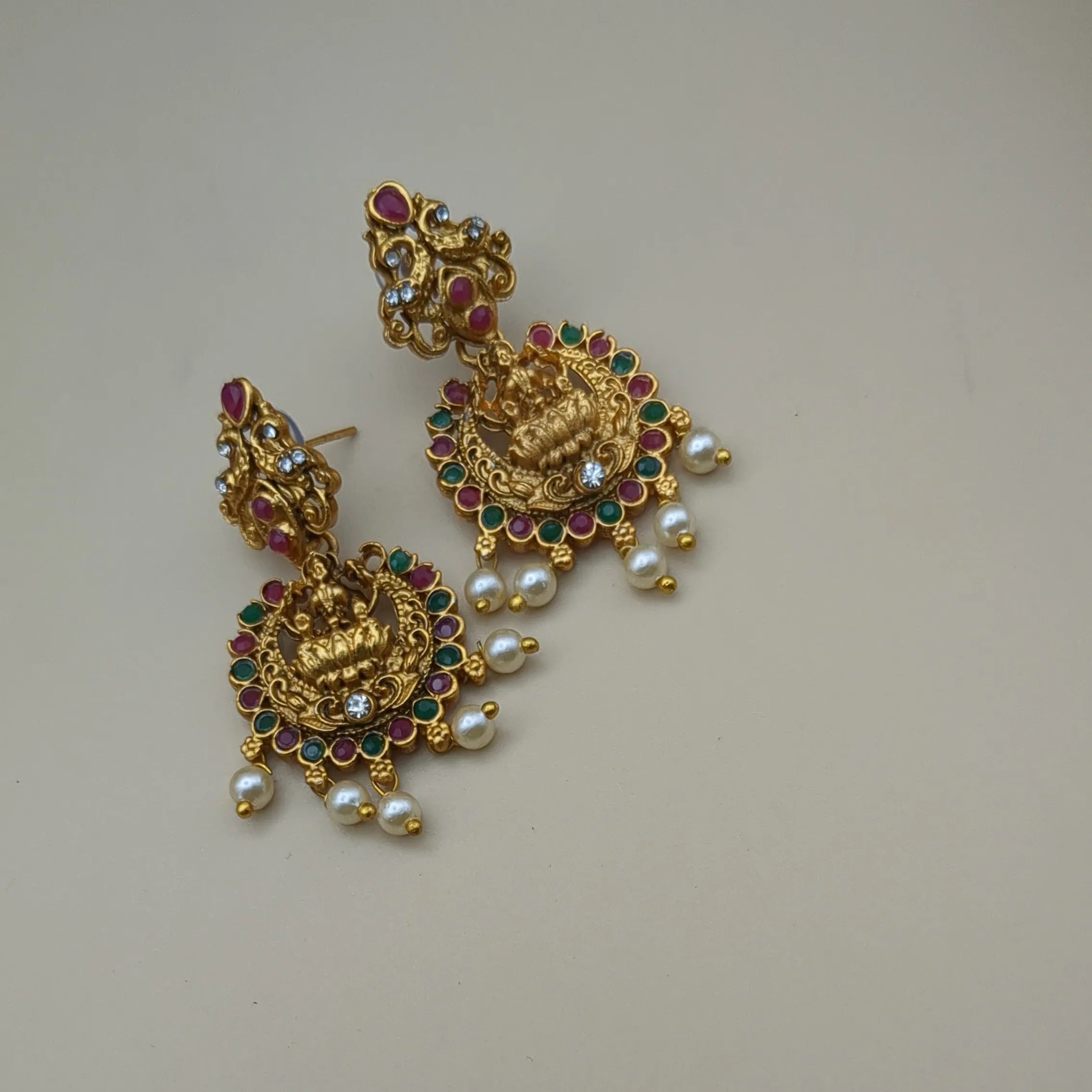 Temple Choker Halskette | mit Ohrringe