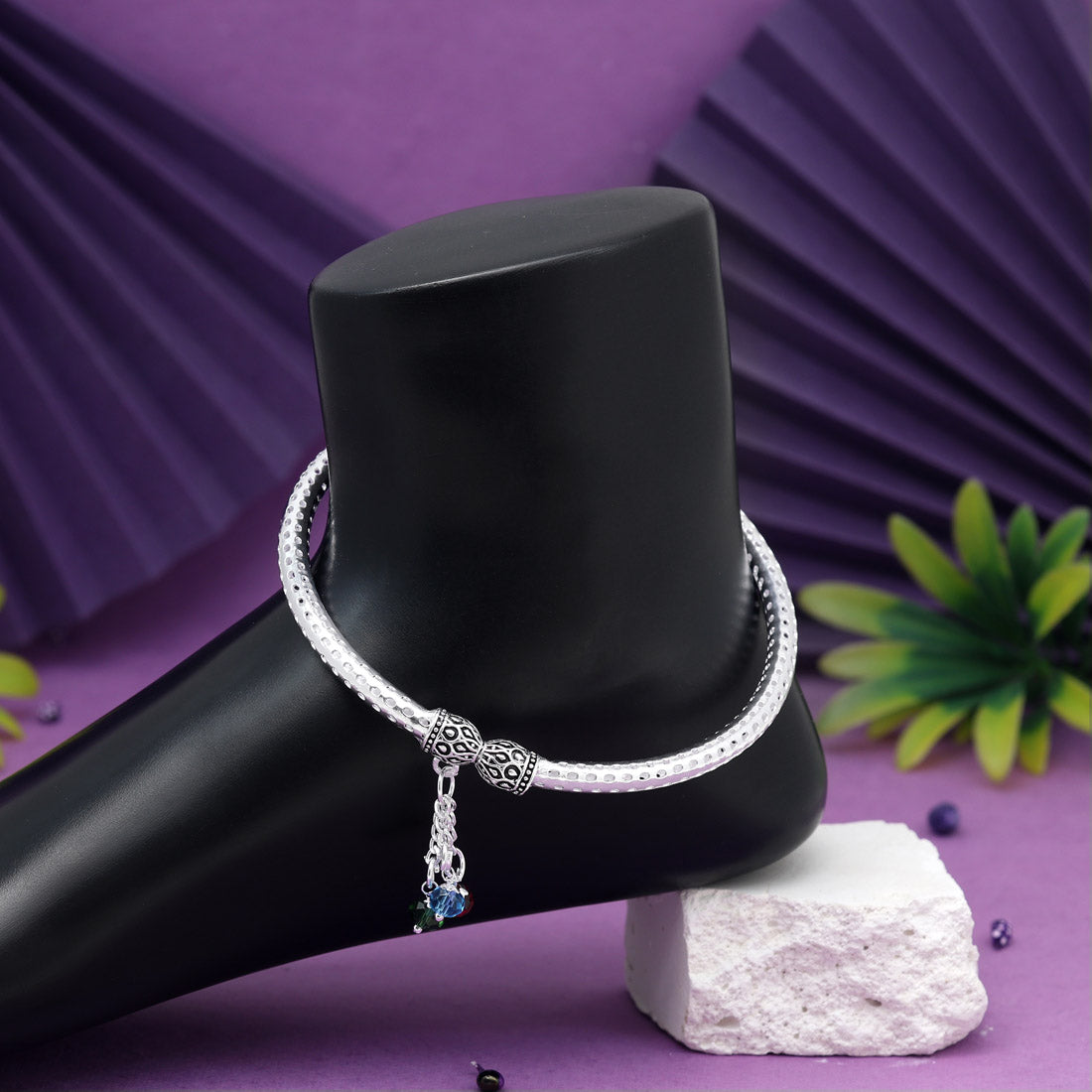 Fußkette- Silber