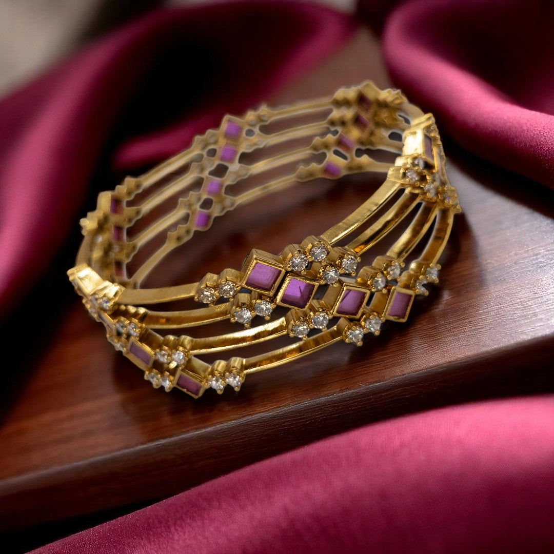Luxmi bangle set with 2 bangles