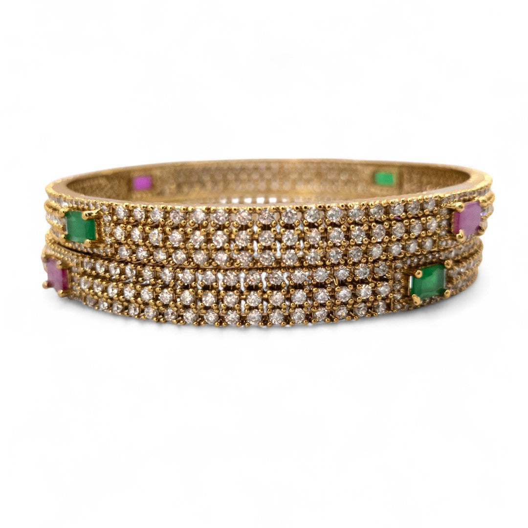 Luxmi bangle set with 2 bangles