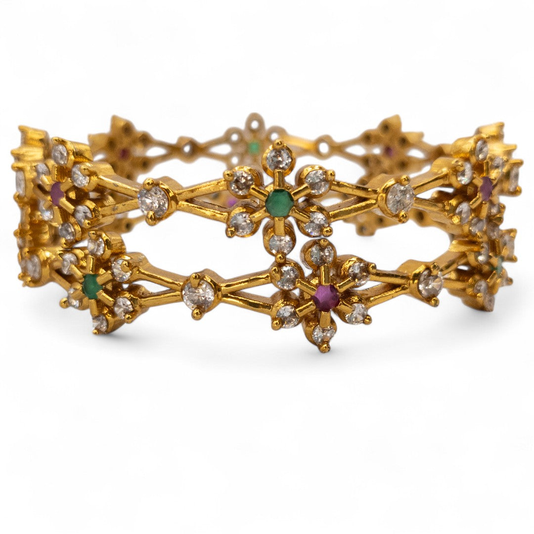 Luxmi bangle set with 2 bangles