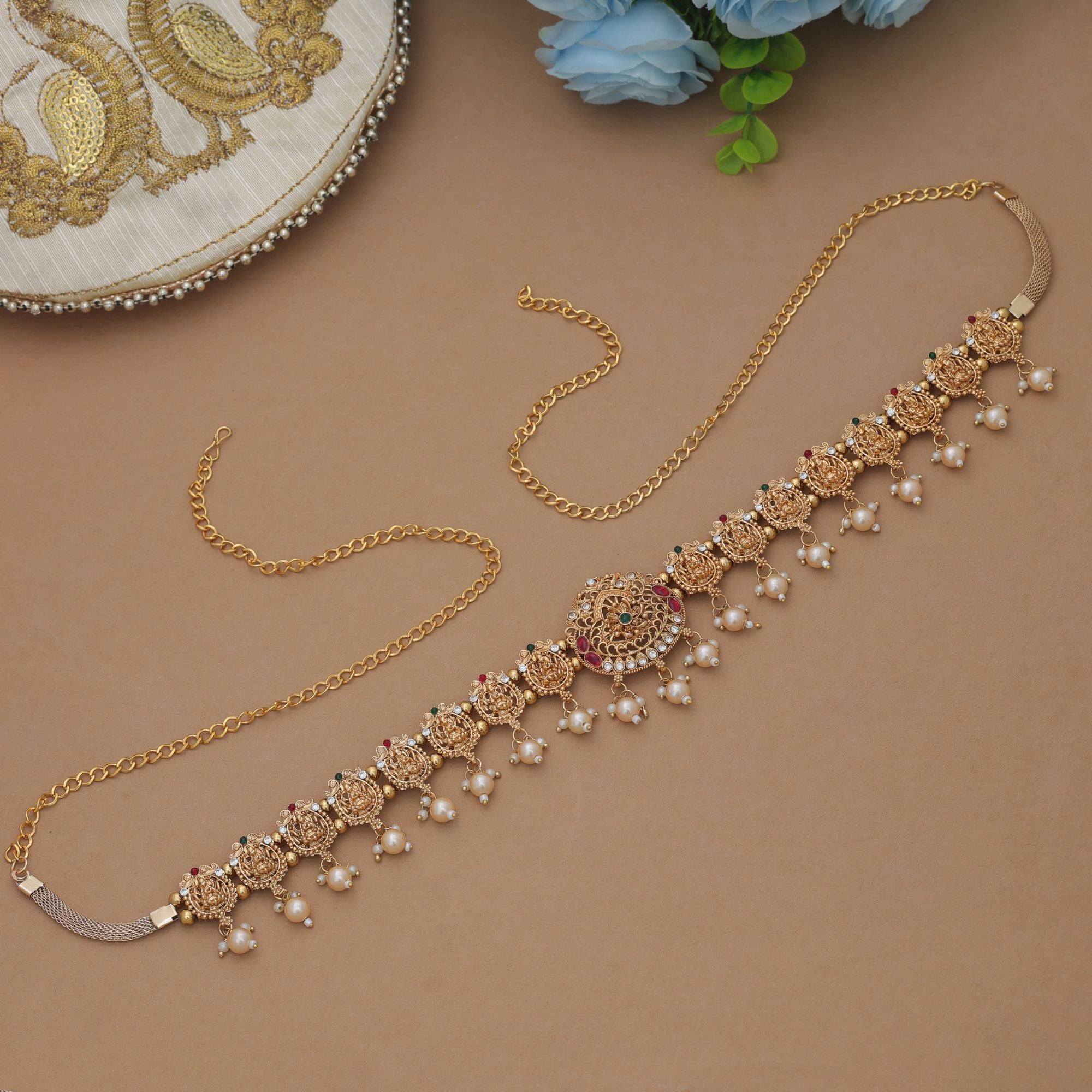 Tempel Heritage Taillenschmuck - gold