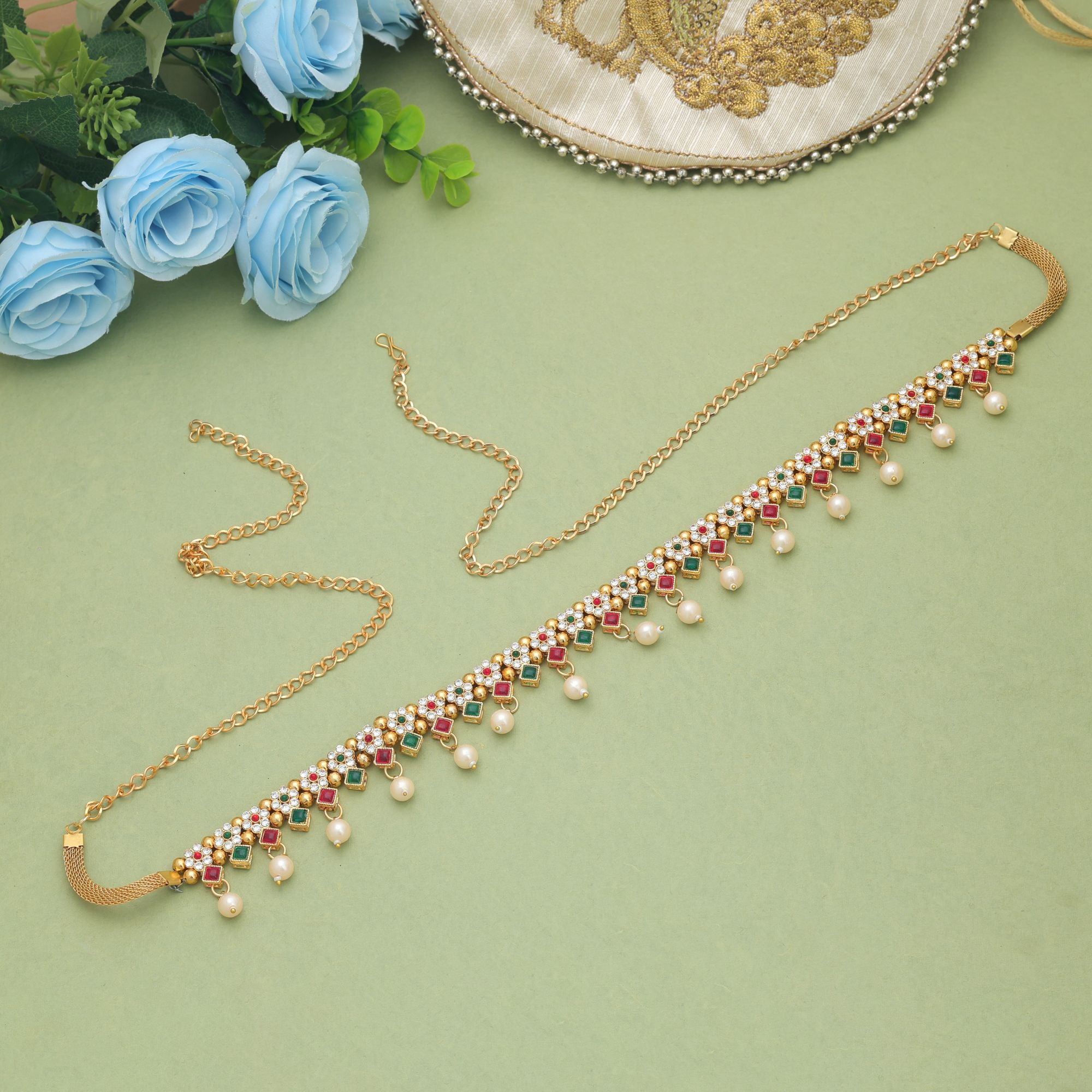 Tempel Heritage Taillenschmuck - gold