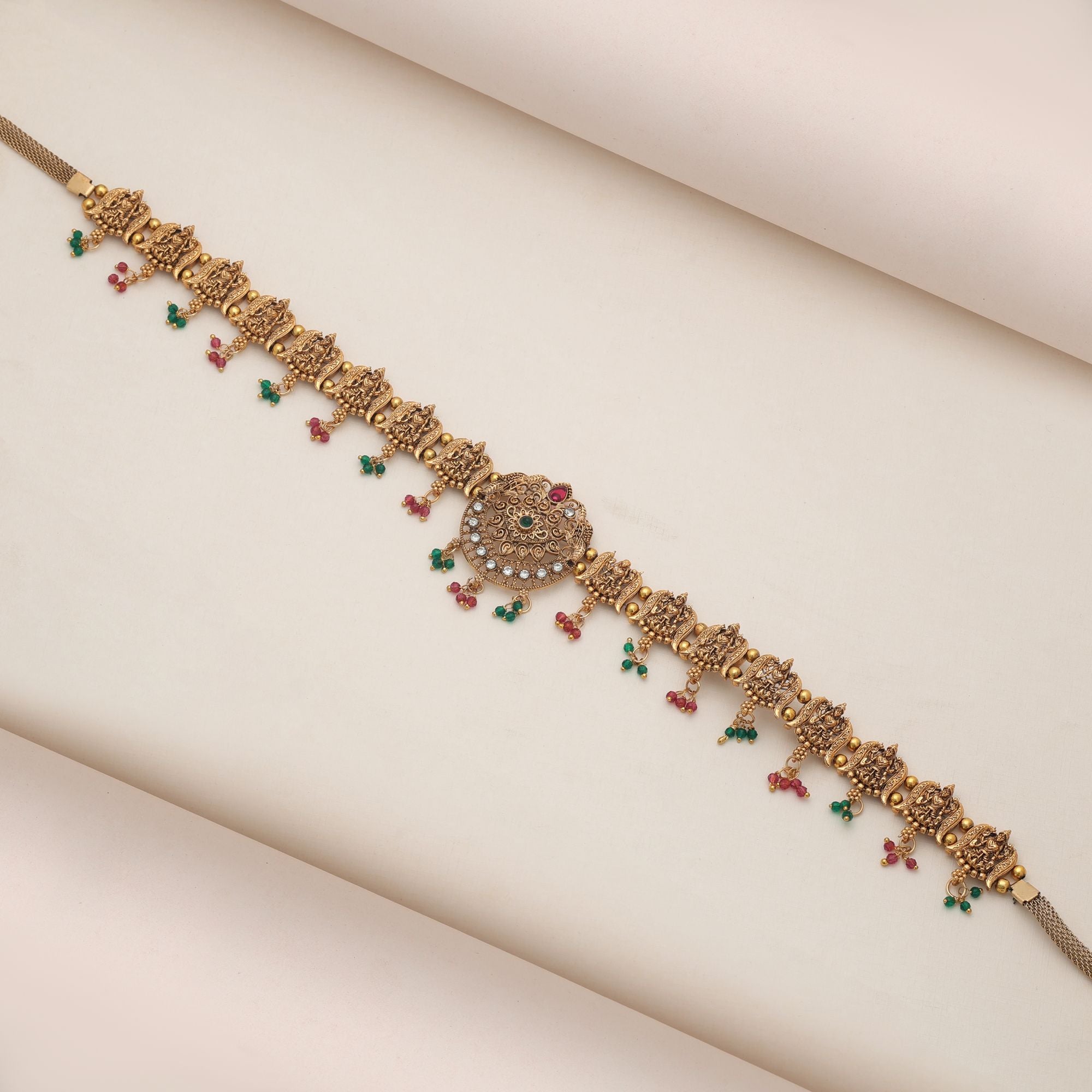Tempel Heritage Taillenschmuck - gold