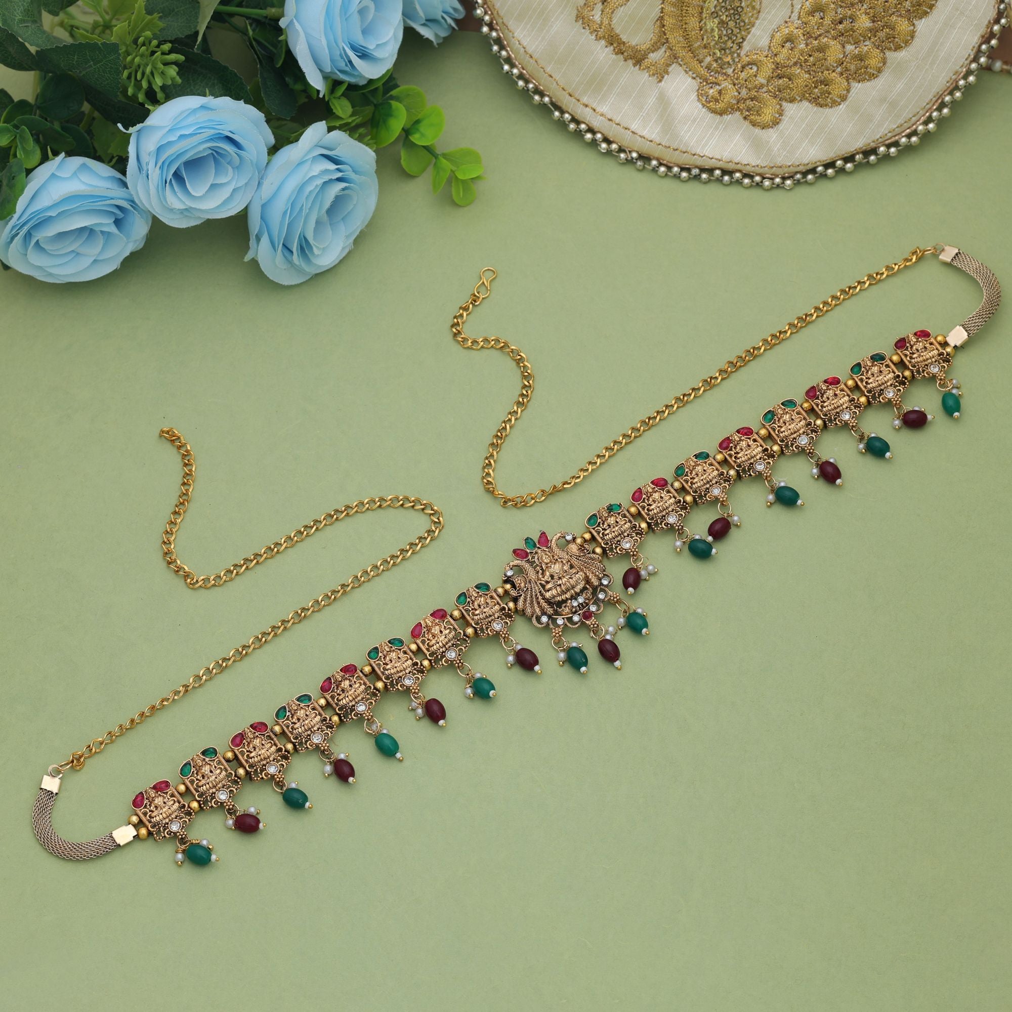 Tempel Heritage Taillenschmuck - gold