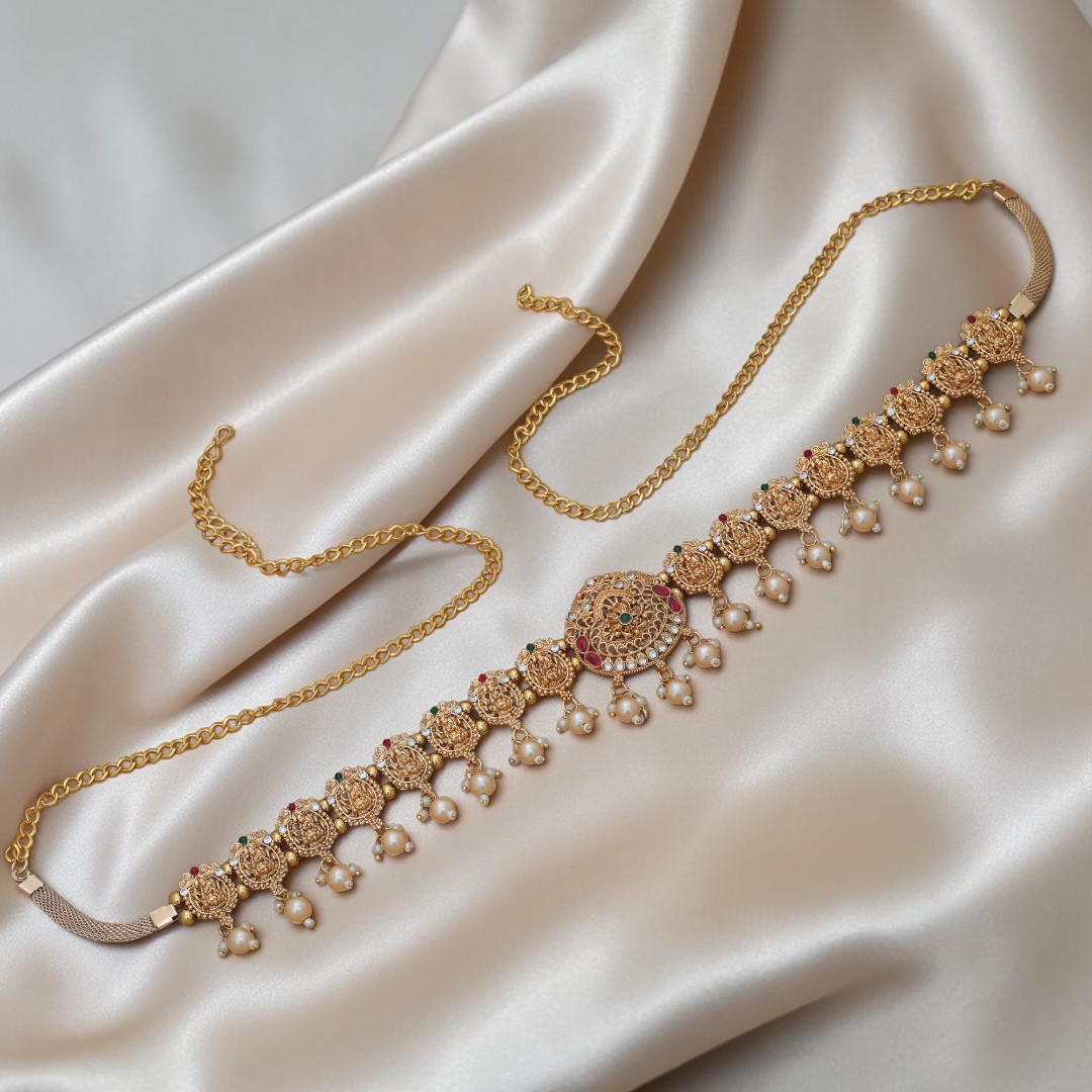 Tempel Heritage Taillenschmuck - gold