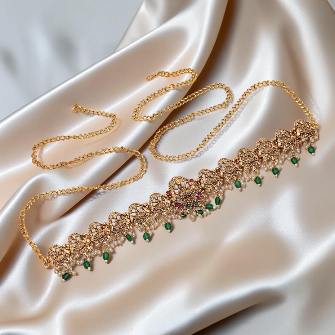 Tempel Heritage Taillenschmuck - gold