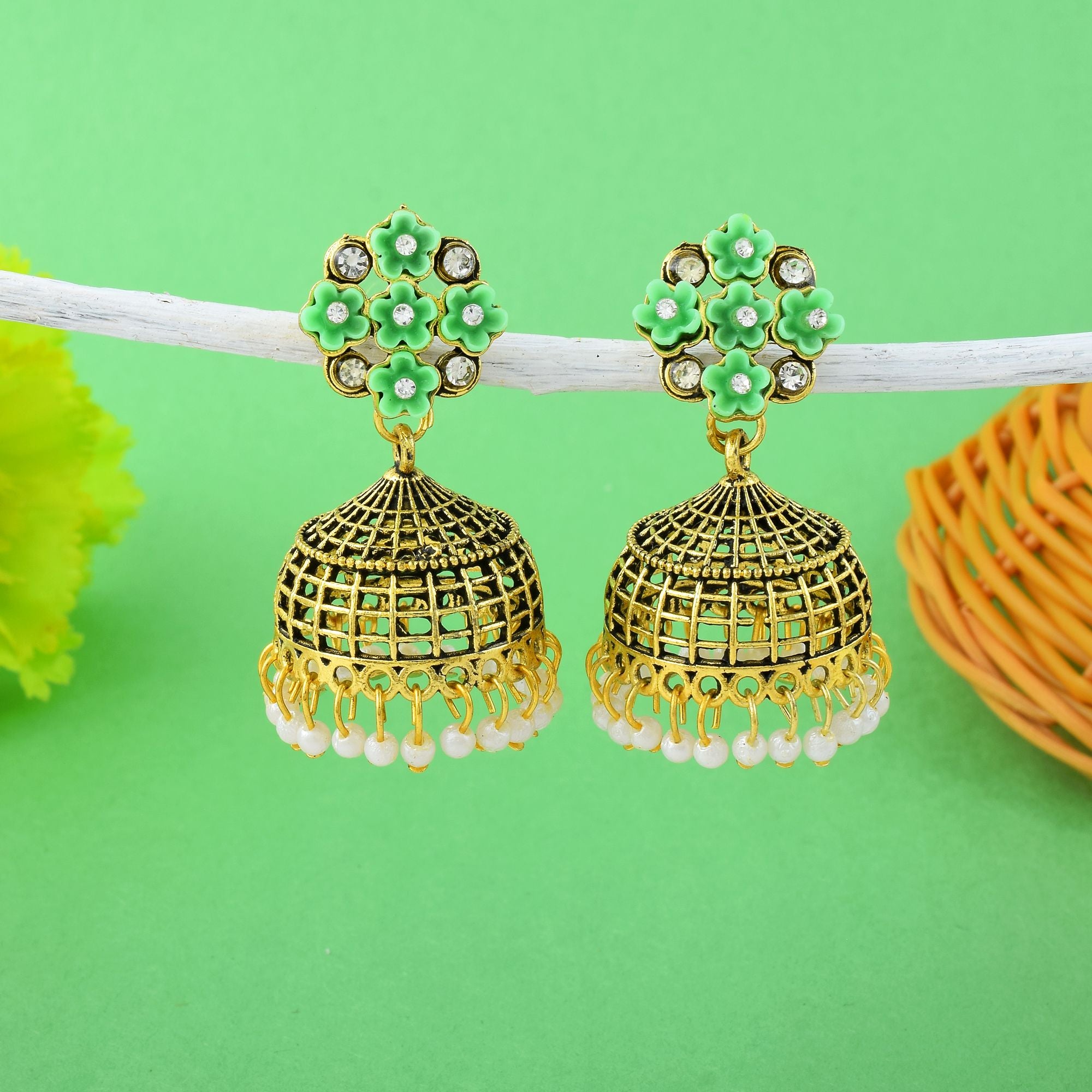 Earrings - Jumkha | silver