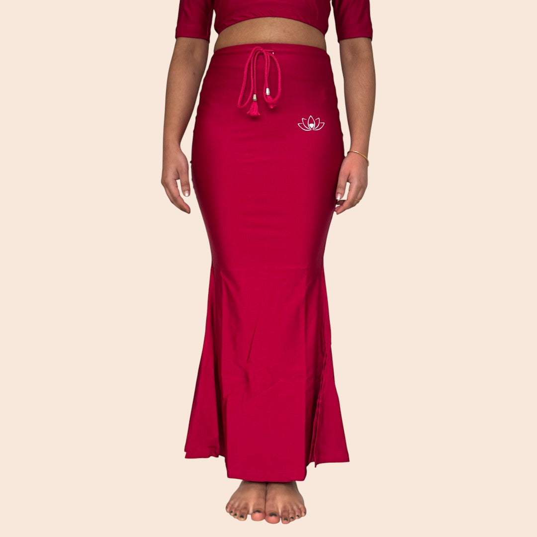 Saree Shapewear – Premium  Silhouette - Magenta ( Dunkel)