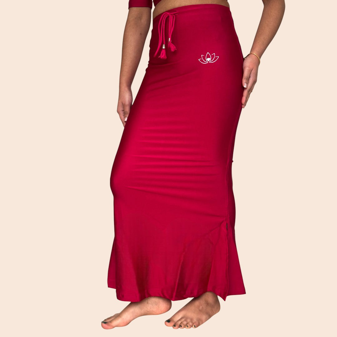 Saree Shapewear – Premium  Silhouette - Magenta ( Dunkel)