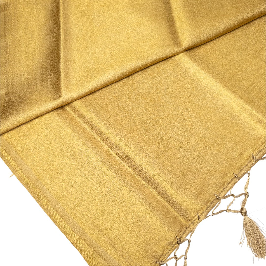 Soft Silk Saree – Hochwertige Handloom-Seide | Premium Weiche Seide Sari | gold