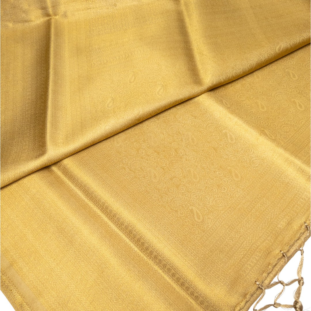 Soft Silk Saree – Hochwertige Handloom-Seide | Premium Weiche Seide Sari | gold