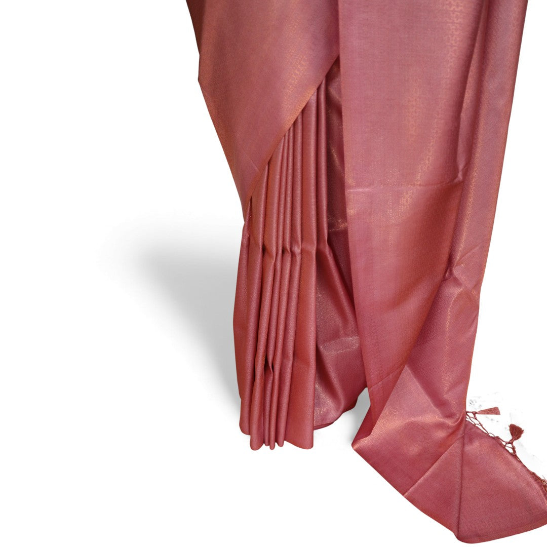 Soft Silk Saree – Hochwertige Handloom-Seide | Premium Weiche Seide Sari | Baby pink
