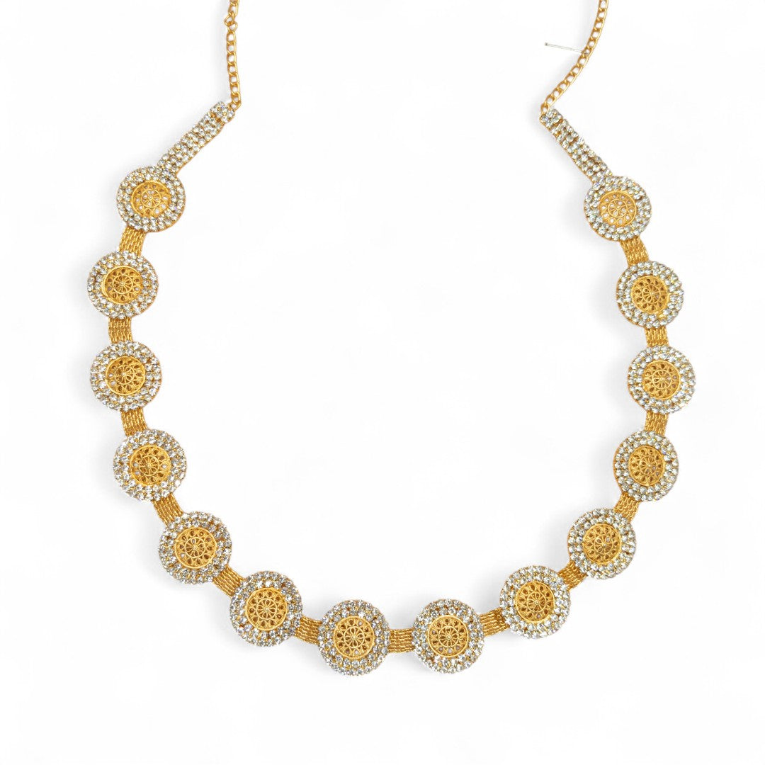 Fashion waist jewelry - gold | white