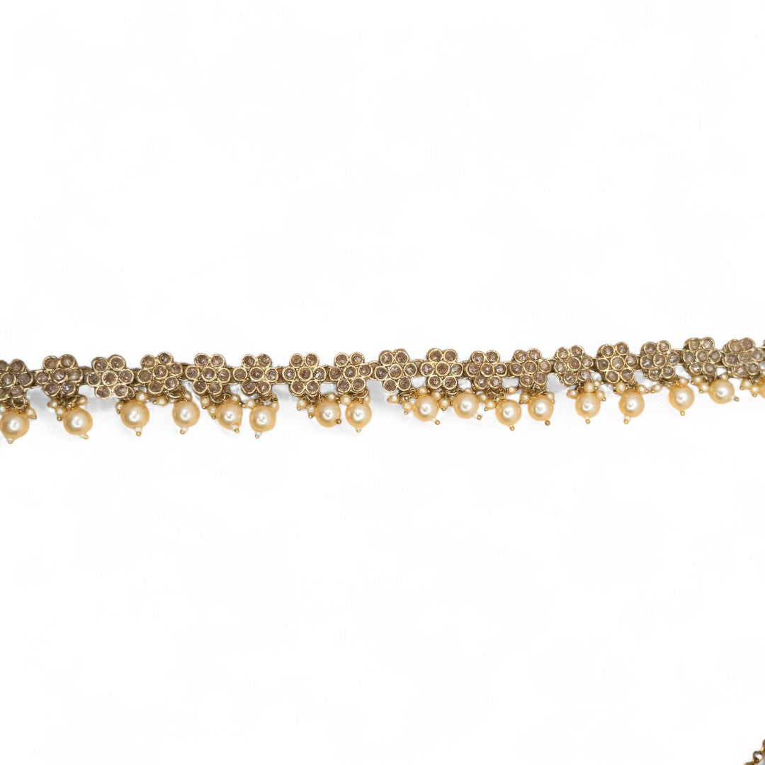Polki Heritage Waist Jewellery - Gold | orange